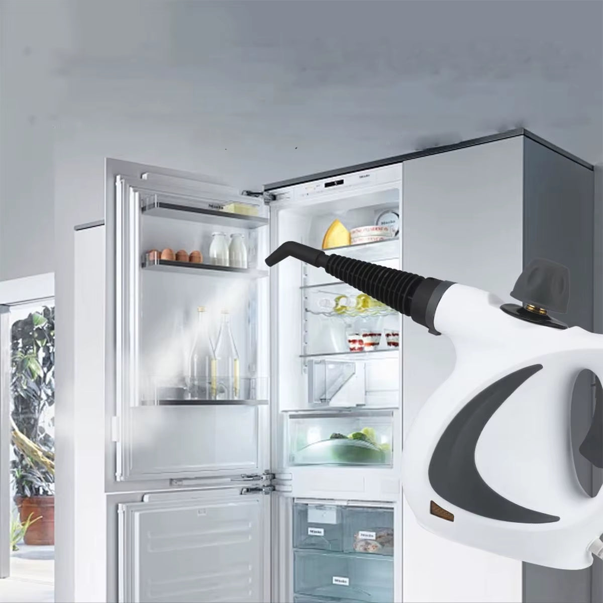 Pressurized Handheld Steam Cleaner for Home - Portable Multi-Purpose High Pressure Deep Multi-Surface Cleaning Steamer Machine